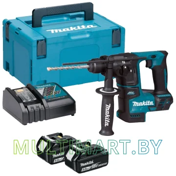 Перфоратор Makita DHR171RTJ (с 2-мя АКБ)